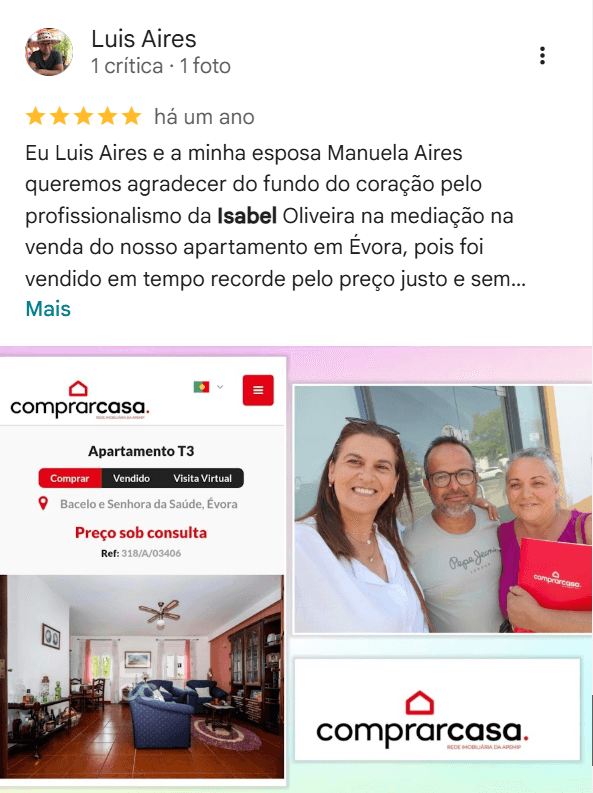Testemunho de Cliente 1